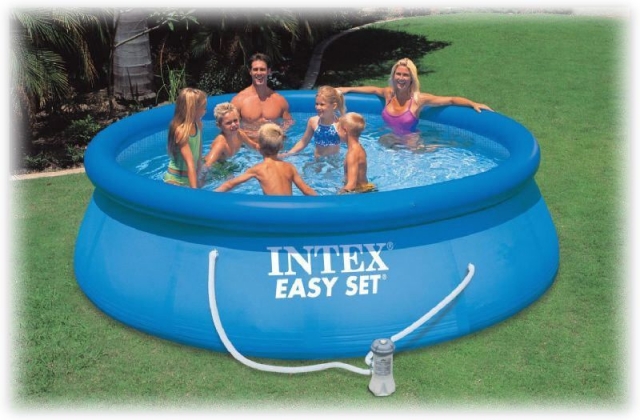 Надувной бассейн Intex 28146 (56932) Easy Set Pool, размер 366 х 91 см в комплекте: (картриджный насос фильтр 2006 л/ч) 