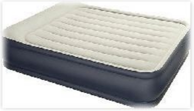 Надувная кровать двуспальная Intex 67736, размер 157 х 208 х 48 см без насоса 