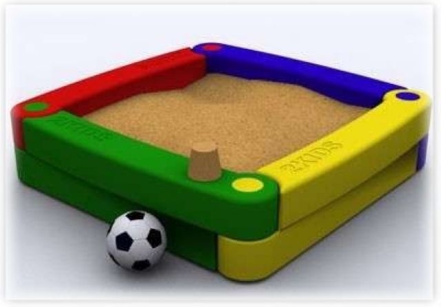 Песочница для детской площадки 2KIDS 4 элемента 
