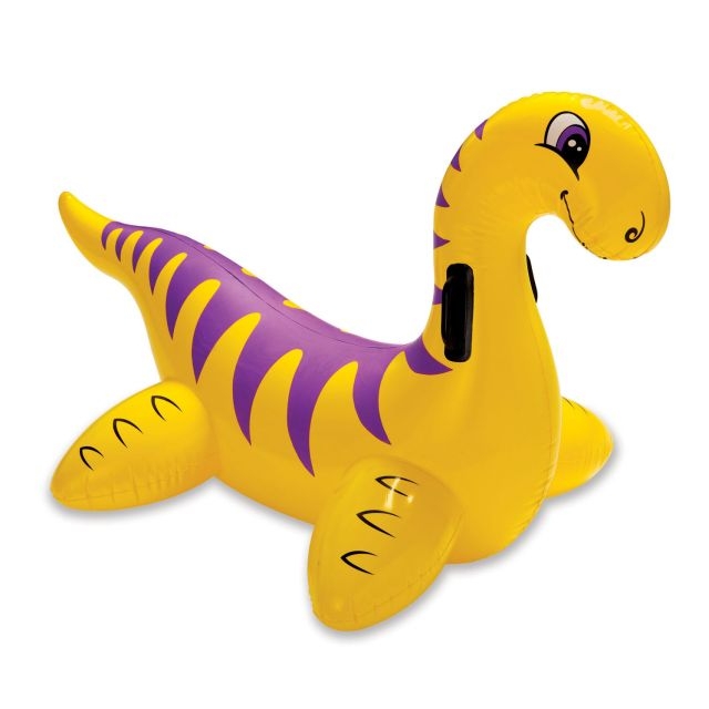 Надувная игрушка Плотик Динозавр Intex 56559, размер 142 х 76 см 