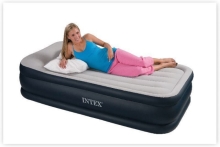 Надувная кровать односпальная Intex 67730, размер 102 х 203 х 48 см  без насоса 