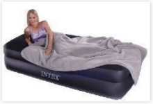 Надувная кровать односпальная Intex 66706, размер 102 х 203 х 50 см встроенный насос 