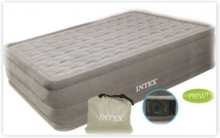 Надувная кровать двуспальная Intex 66958, размер 152 х 203 х 46 см 