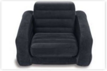 Надувное кресло-трансформер Intex 68565, размер 109 х 218 х 66 см 