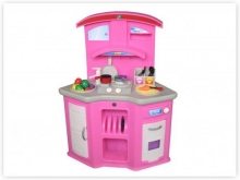 Кухня для игр Lerado LAH 706р розовая 