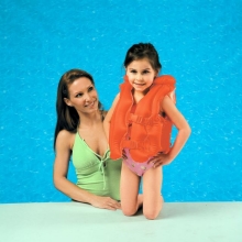 Жилет надувной страховочный для плавания Intex 58671, для детей от 3 - 6 лет 